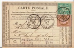 Agrandir Cartes postales (N°4) pionnières 1876 face1