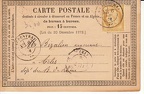Agrandir Cartes postales pionnières (3) Carpentras face1 1876